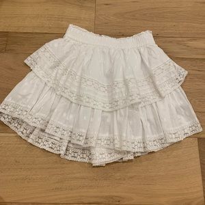 American eagle flowey eyelet skirt